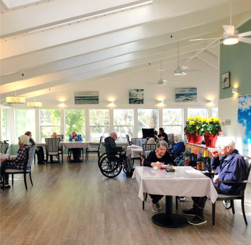 Common room at Carmelo Park